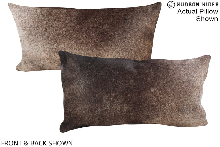 Taupe 12"x22" Brazilian Cowhide Pillow #A15725 by Hudson Hides
