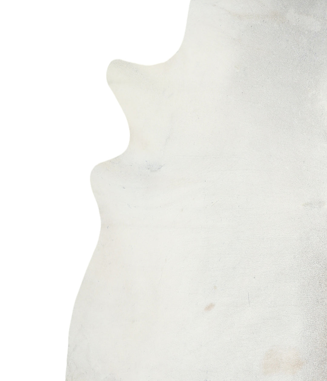 Light Grey XX-Large Brazilian Cowhide Rug 7'5"H x 7'2"W #A15868R by Hu