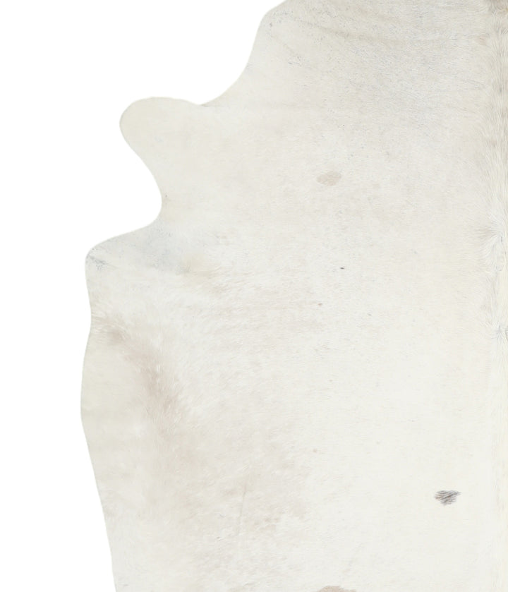 Ivory with Beige XX-Large Brazilian Cowhide Rug 7'9"H x 7'0"W #A15887R by Hudson Hides