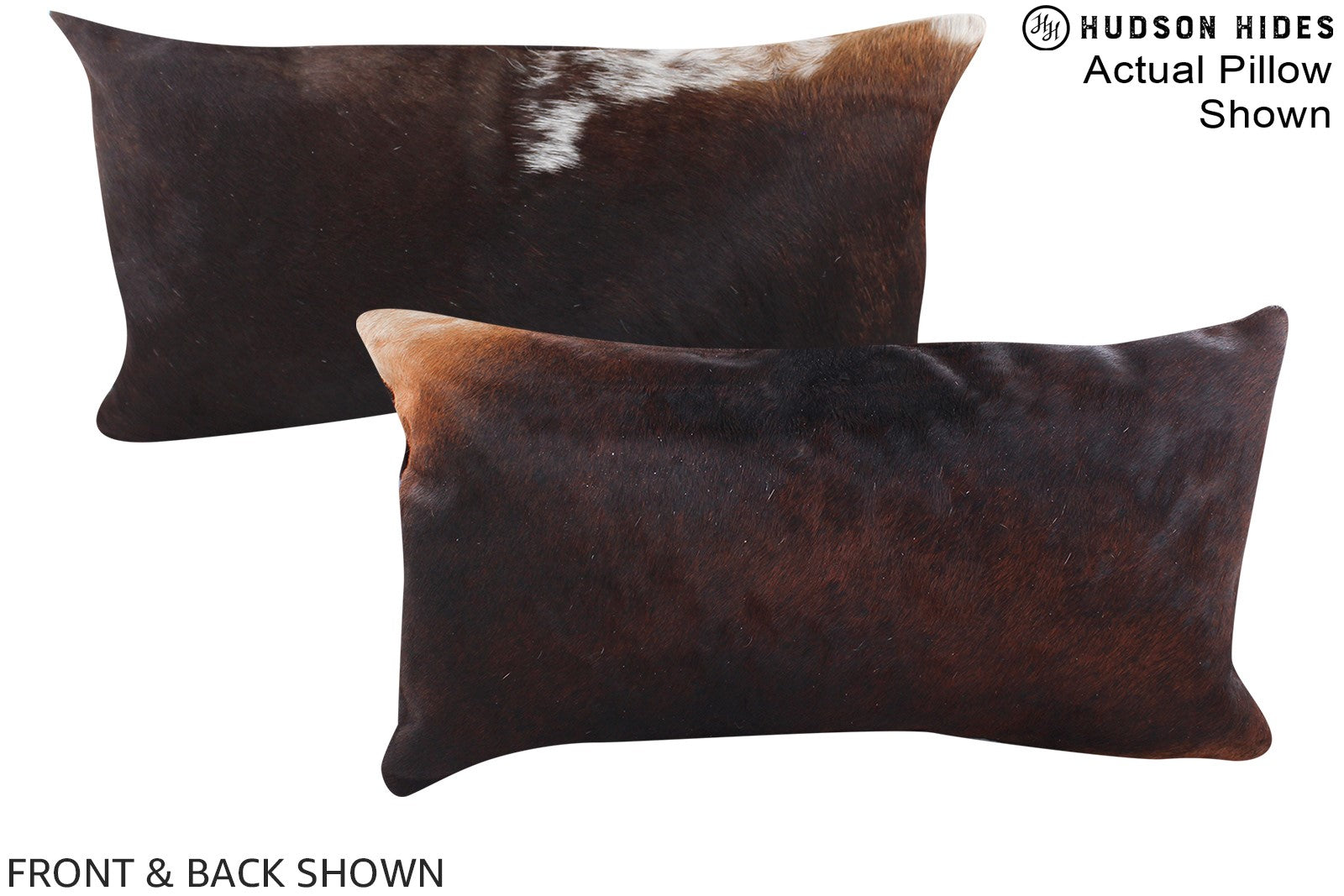 Chocolate Cowhide Pillow #A15888