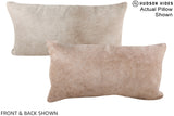 Champagne 12"x22" Brazilian Cowhide Pillow #A15933 by Hudson Hides