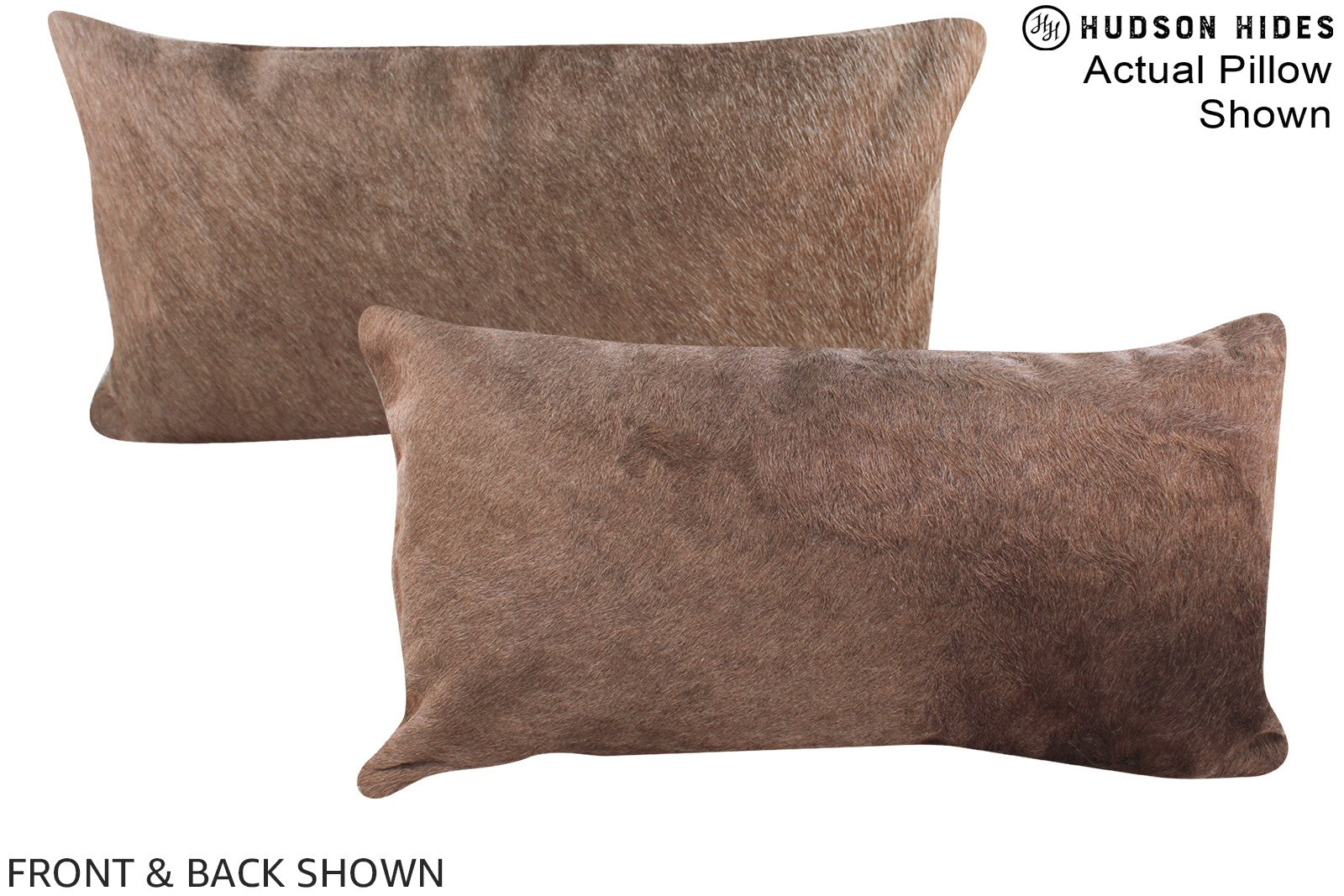 Taupe Cowhide Pillow #A15945