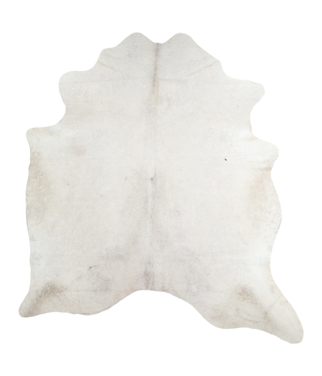 Light Grey X-Large Brazilian Cowhide Rug 6'10"H x 6'2"W #A15948R by Hu