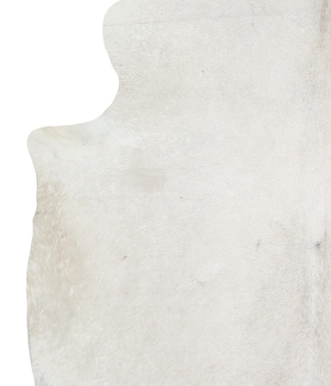 Light Grey X-Large Brazilian Cowhide Rug 6'10"H x 6'2"W #A15948R by Hu