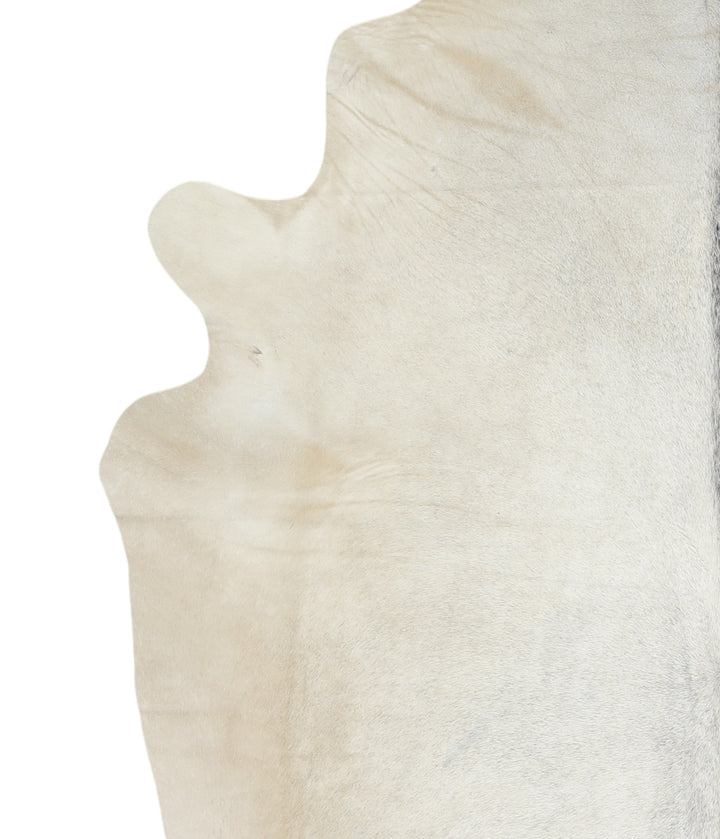 Grey with Beige XX-Large Brazilian Cowhide Rug 7'6"H x 6'8"W #A16008R by Hudson Hides