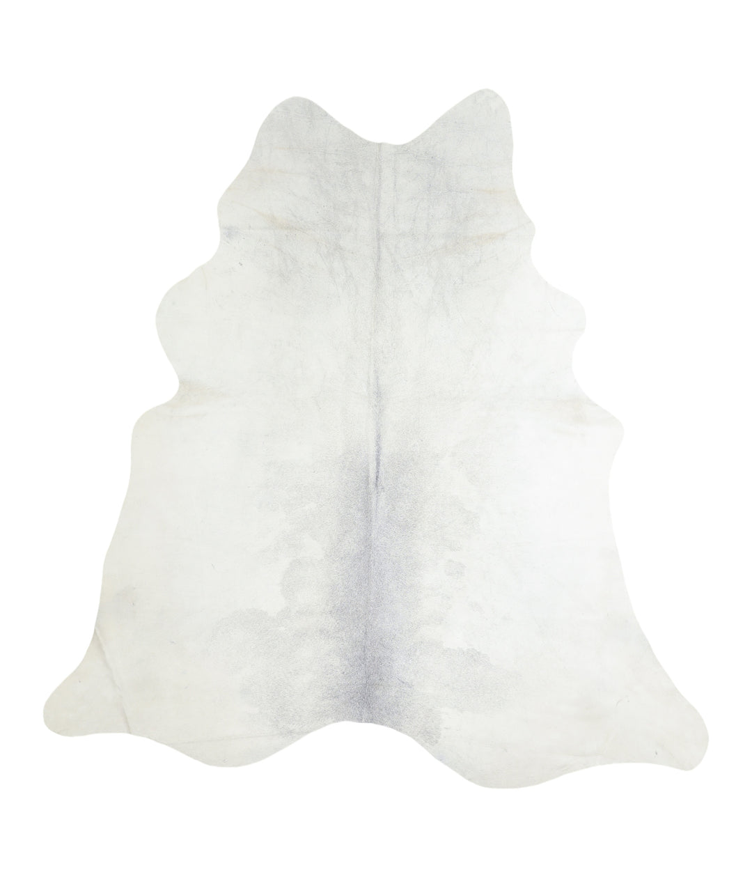 Light Grey X-Large Brazilian Cowhide Rug 6'8"H x 6'3"W #A16050R by Hud