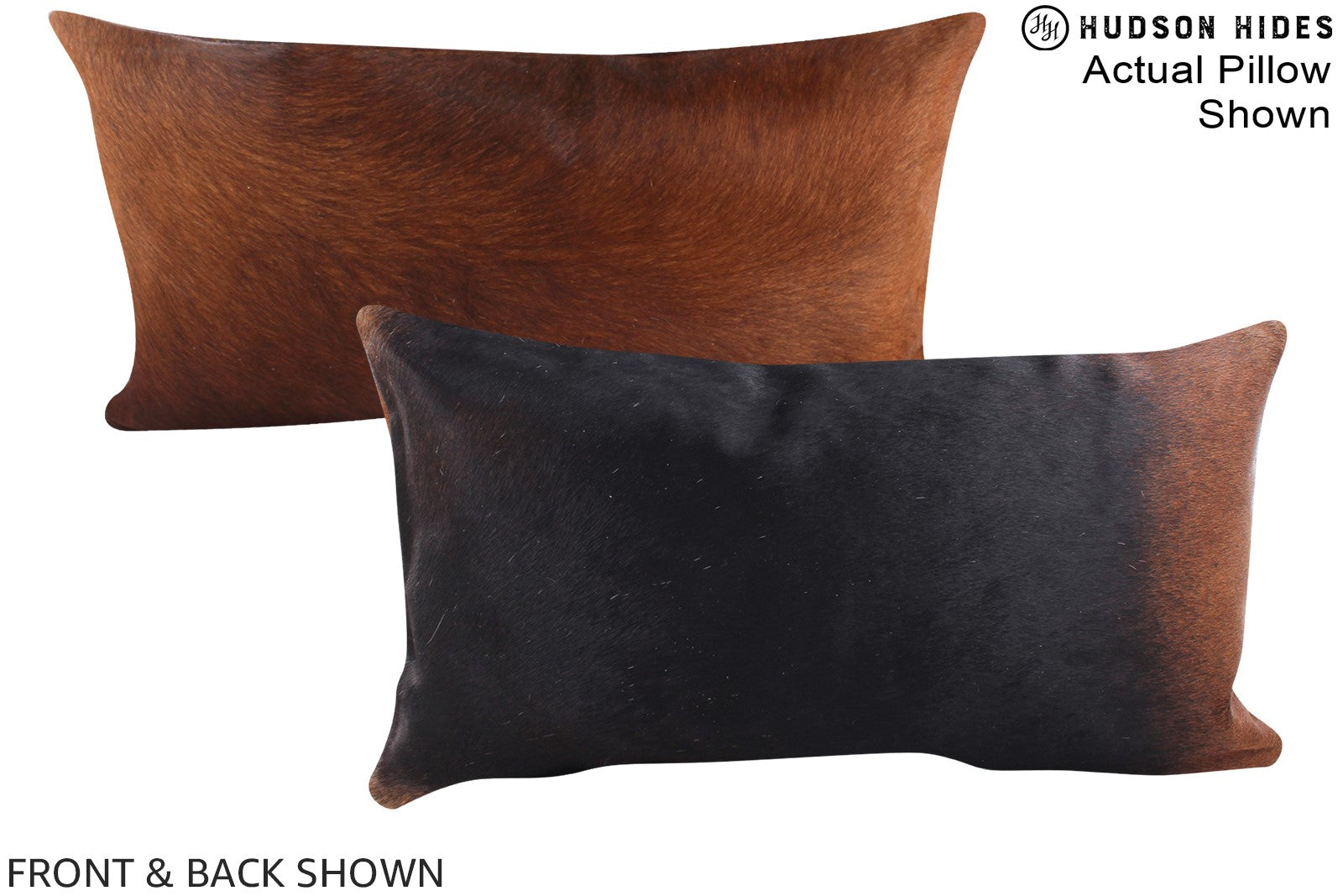 Chocolate Cowhide Pillow #A16110