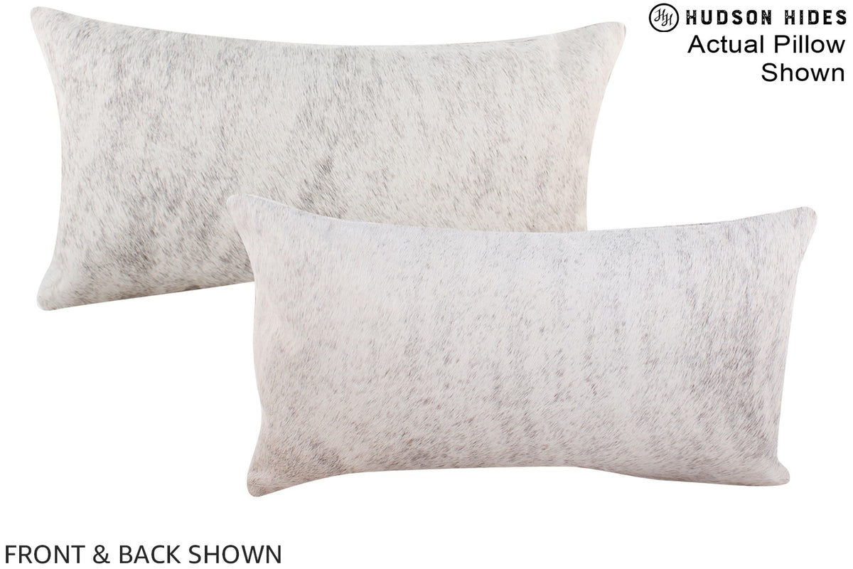 Grey Cowhide Pillow #A16132