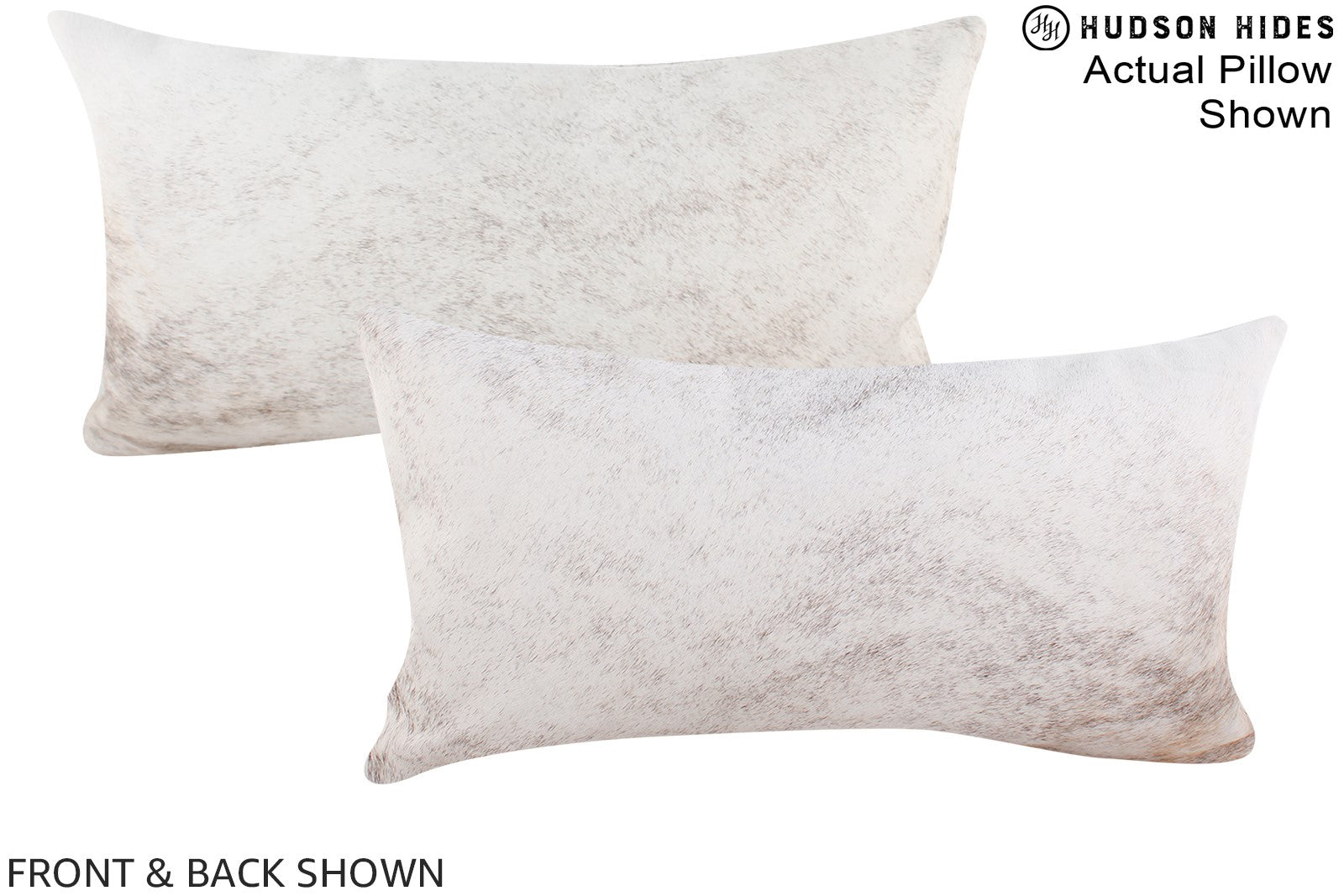 Grey Cowhide Pillow #A16138