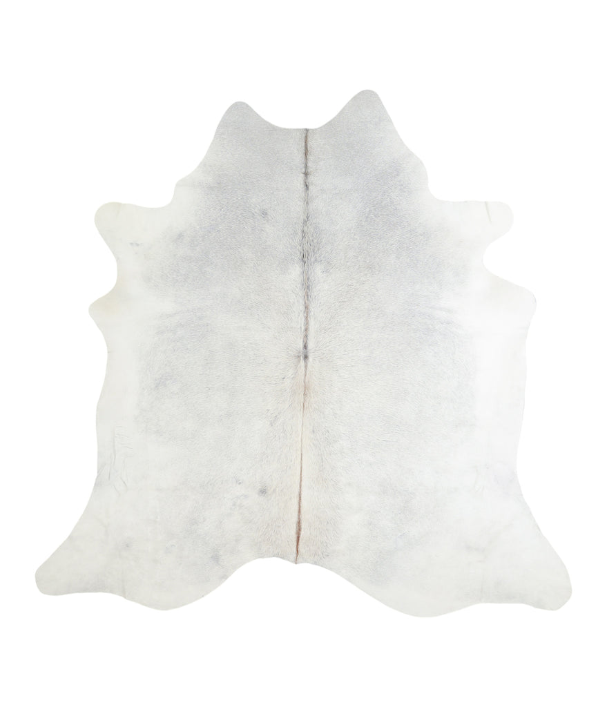 Light Grey X-Large Brazilian Cowhide Rug 6'6"H x 6'7"W #A16143R by Hudson Hides