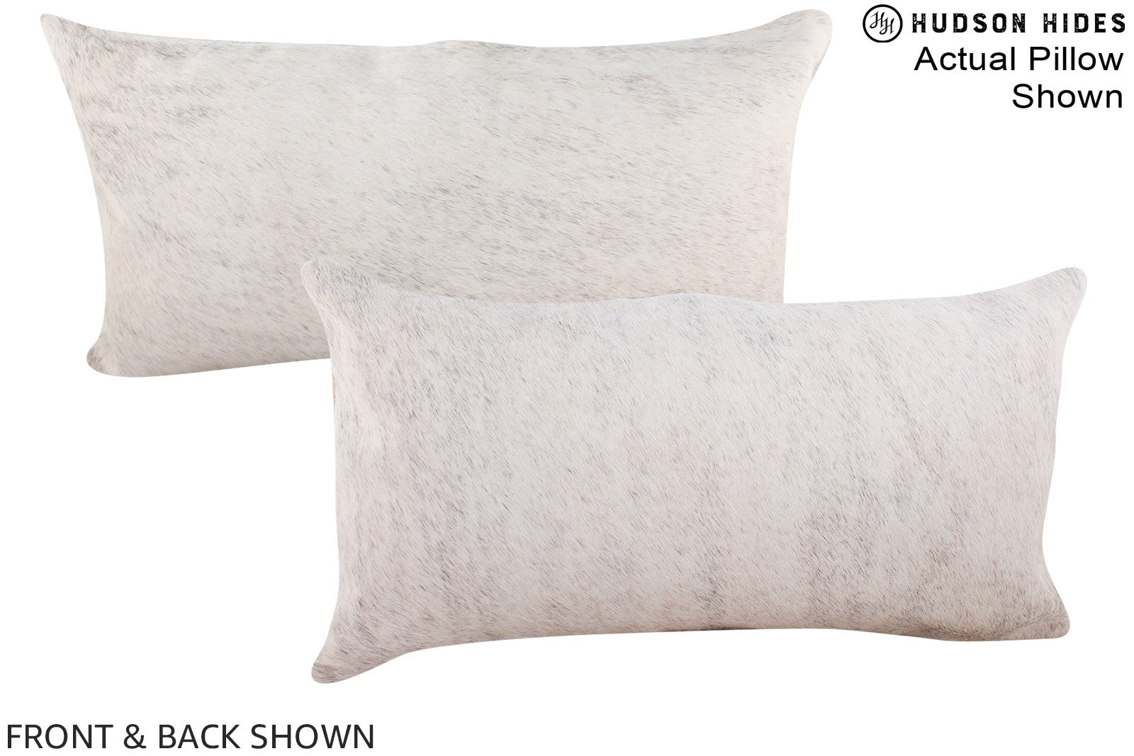 Grey Cowhide Pillow #A16148