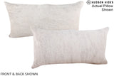 Grey 12"x22" Brazilian Cowhide Pillow #A16148 by Hudson Hides
