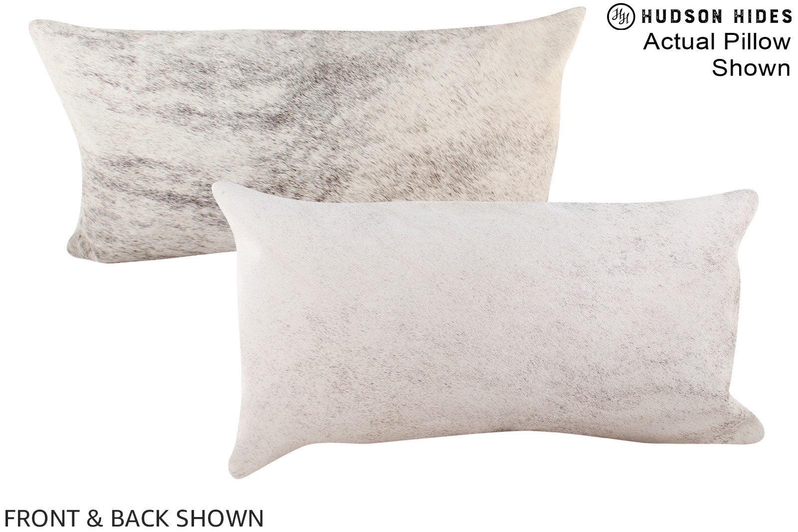 Grey Cowhide Pillow #A16152