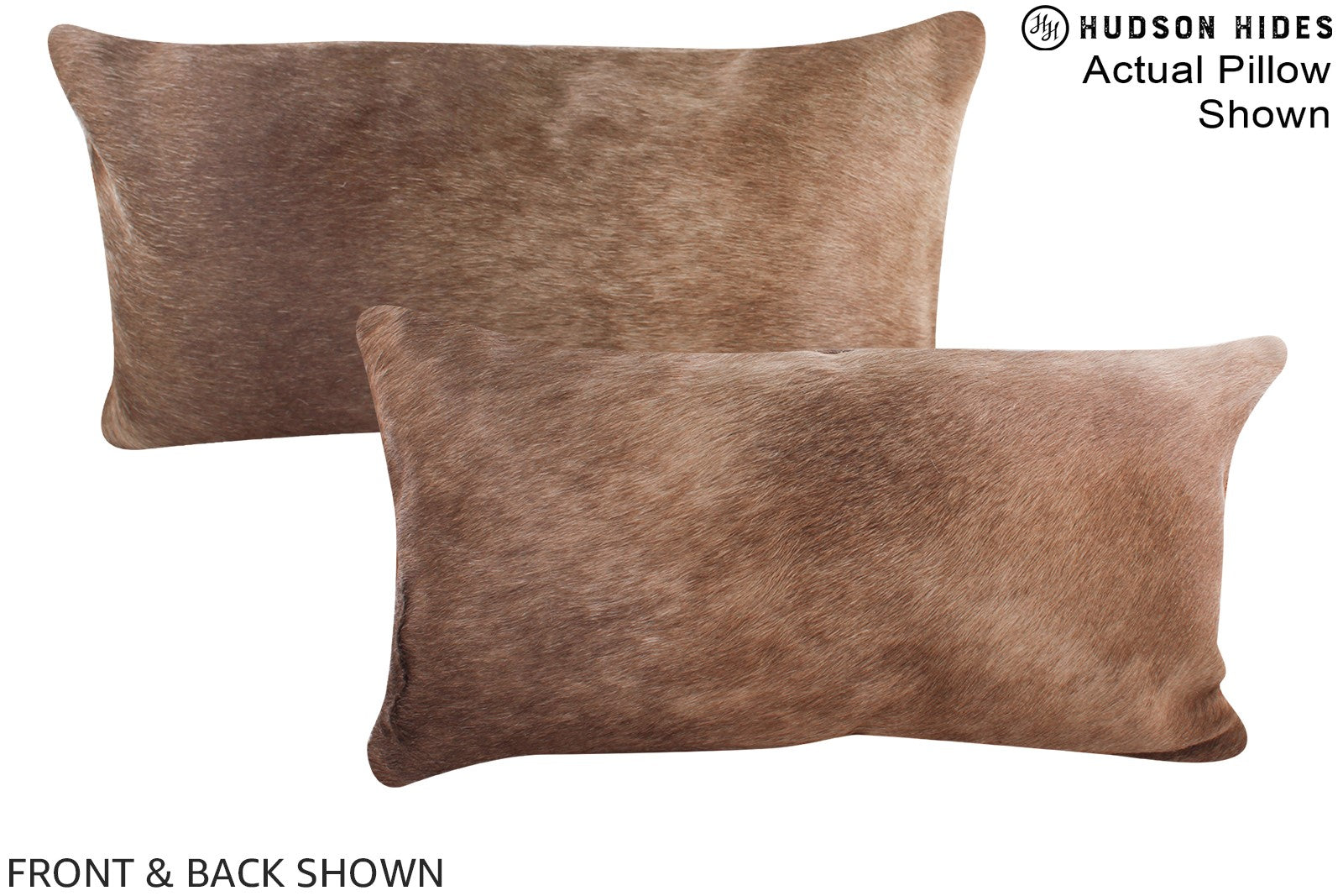 Taupe Cowhide Pillow #A16159
