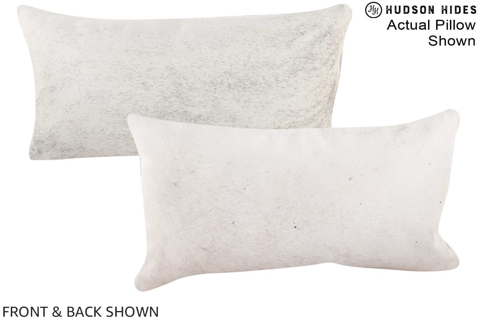 Grey Cowhide Pillow #A16191