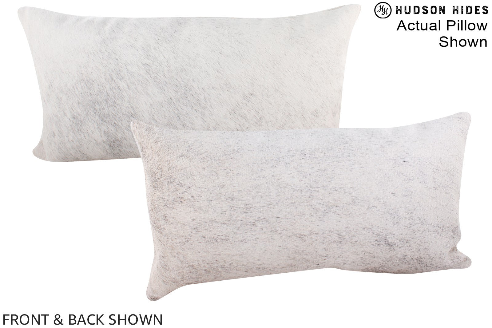 Grey Cowhide Pillow #A16193