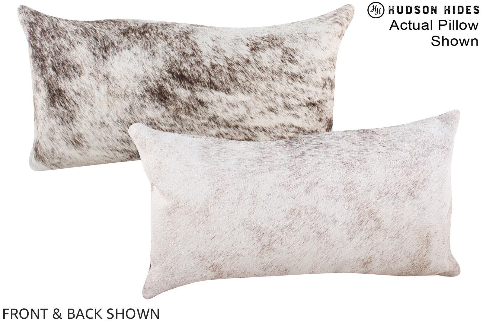Grey Cowhide Pillow #A16198