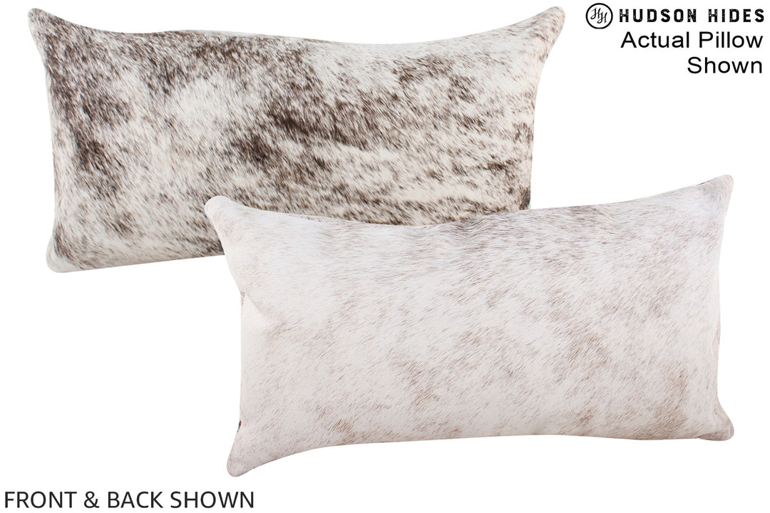 Grey 12"x22" Brazilian Cowhide Pillow #A16198 by Hudson Hides