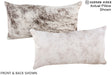 Grey 12"x22" Brazilian Cowhide Pillow #A16198 by Hudson Hides