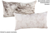 Grey 12"x22" Brazilian Cowhide Pillow #A16198 by Hudson Hides