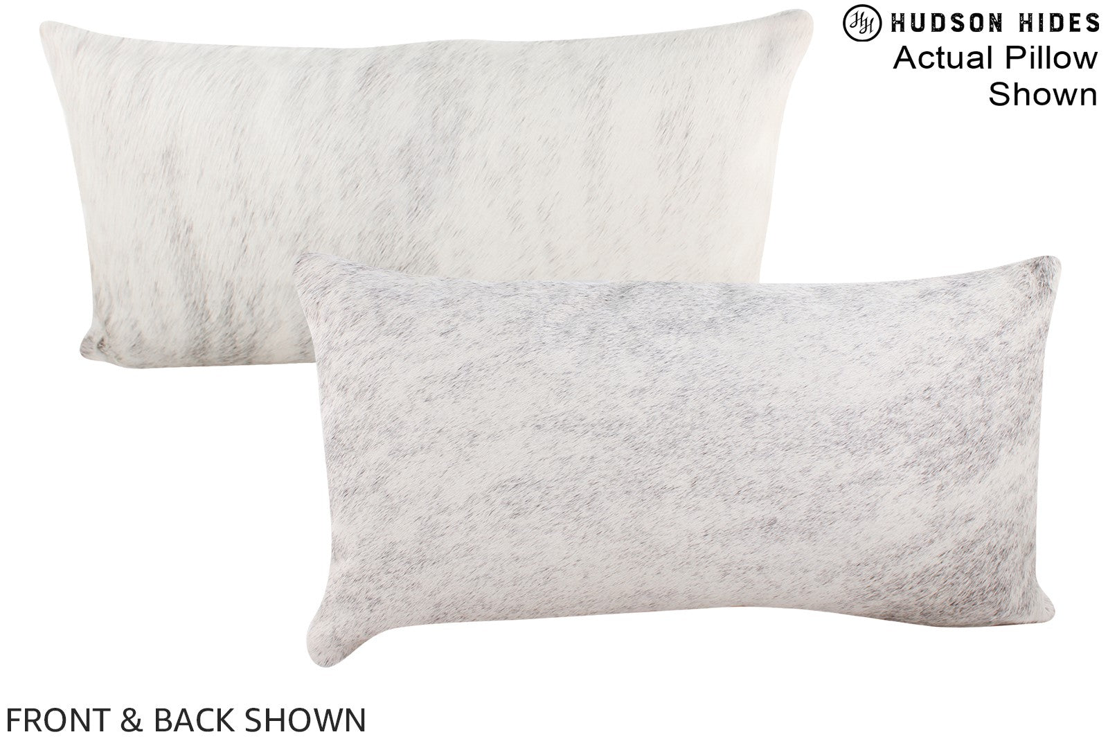 Grey Cowhide Pillow #A16199