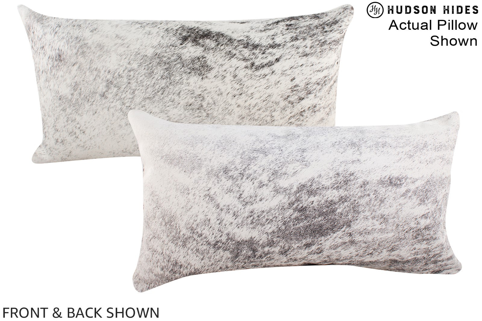 Grey Cowhide Pillow #A16200