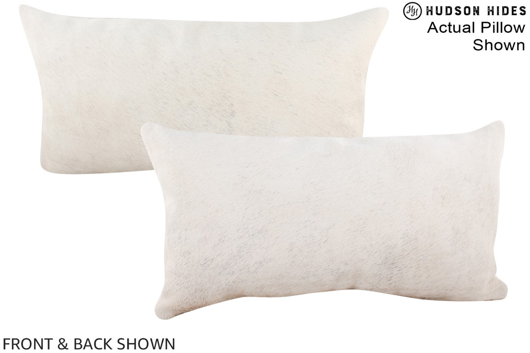 Grey 12"x22" Brazilian Cowhide Pillow #A16221 by Hudson Hides