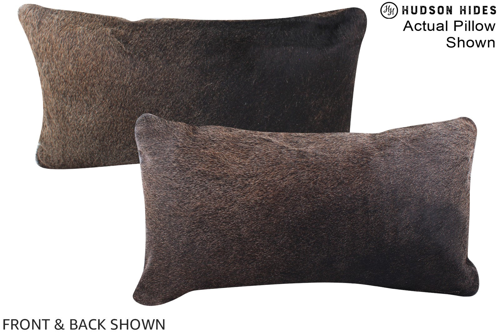 Grey Cowhide Pillow #A16235