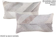 Patchwork 12"x22" Brazilian Cowhide Pillow #A16241 by Hudson Hides