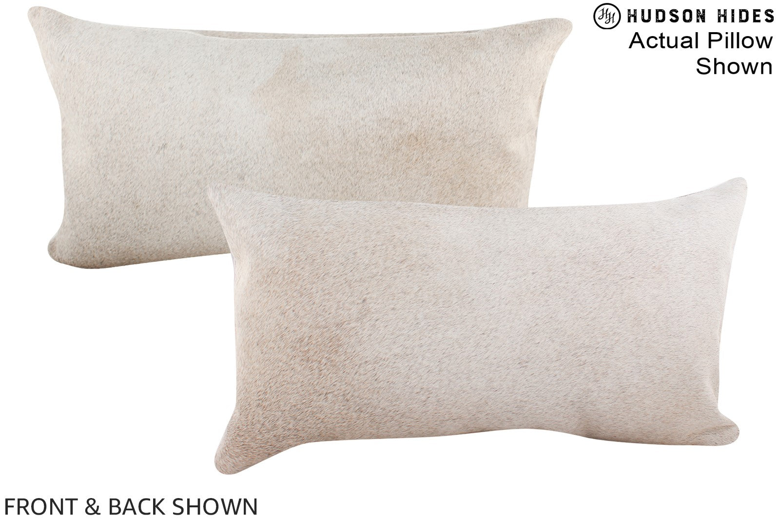 Grey Cowhide Pillow #A16256