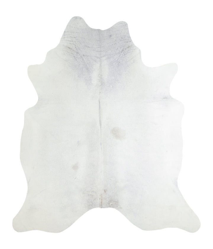 Light Grey X-Large Brazilian Cowhide Rug 7'2"H x 6'2"W #A16260R by Hudson Hides