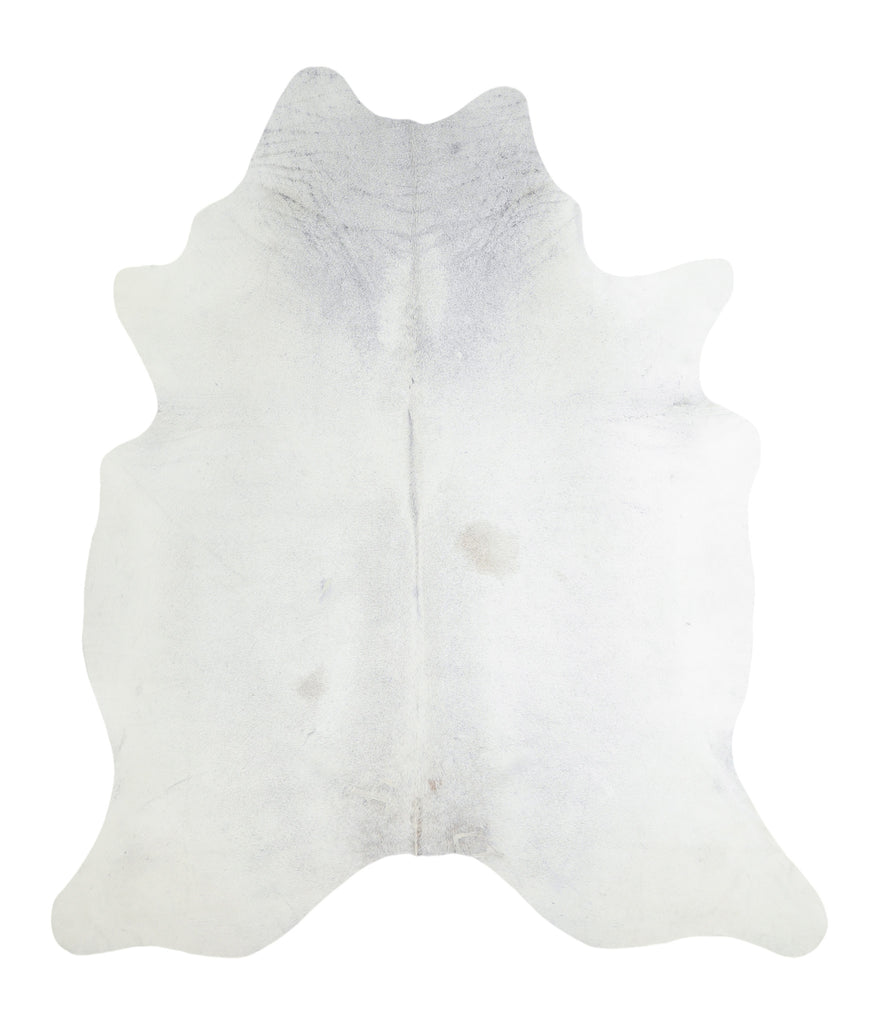 Light Grey X-Large Brazilian Cowhide Rug 7'2"H x 6'2"W #A16260R by Hudson Hides