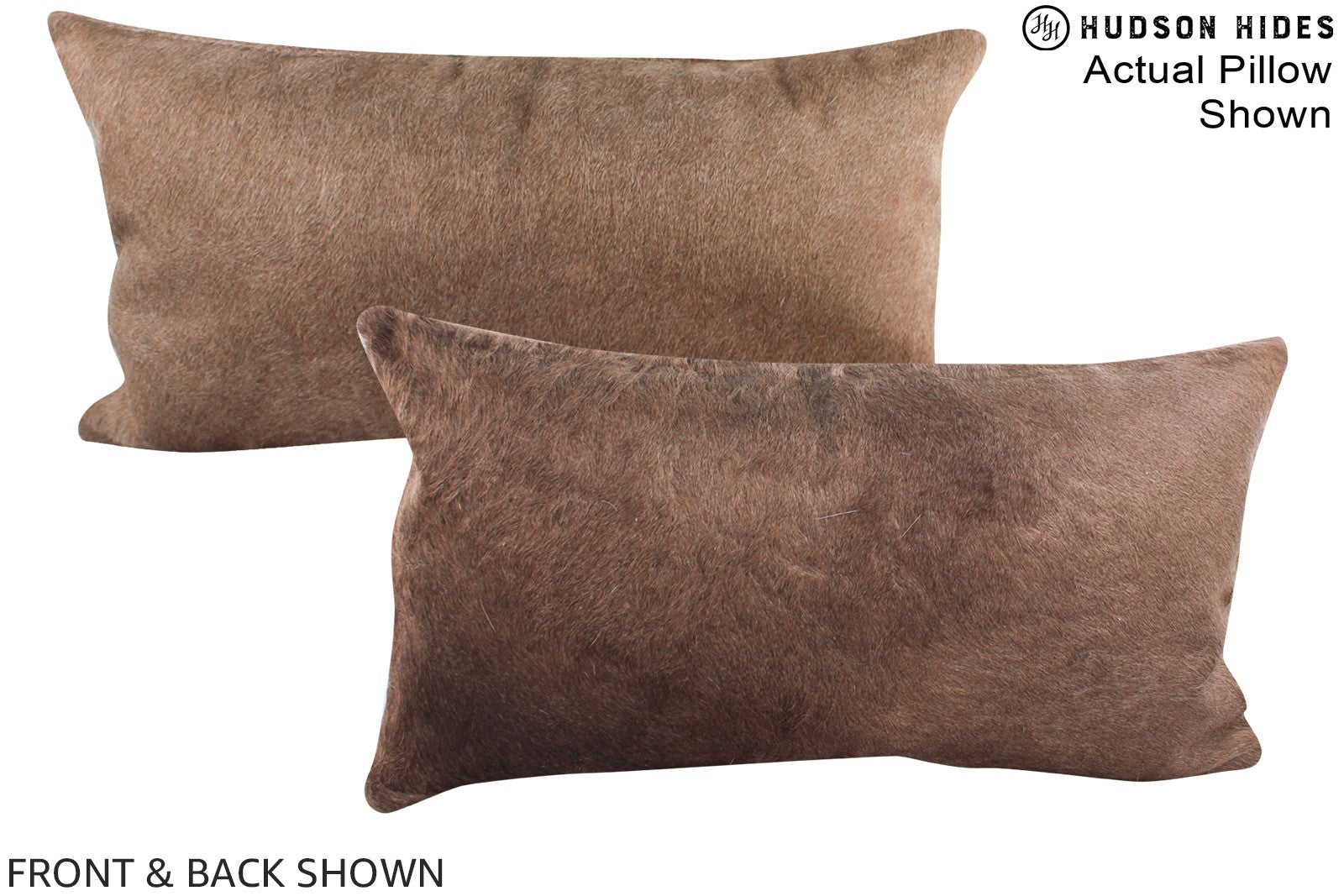Taupe Cowhide Pillow #A16264
