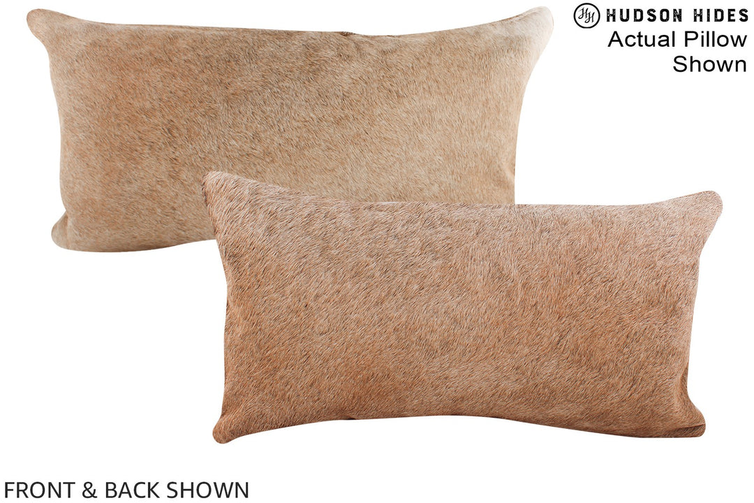 Chocolate 12"x22" Brazilian Cowhide Pillow #A16275 by Hudson Hides