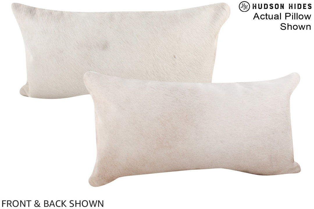 Grey 12"x22" Brazilian Cowhide Pillow #A16285 by Hudson Hides
