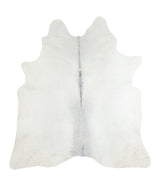 Light Grey X-Large Brazilian Cowhide Rug 7'3"H x 6'8"W #A16318R by Hudson Hides