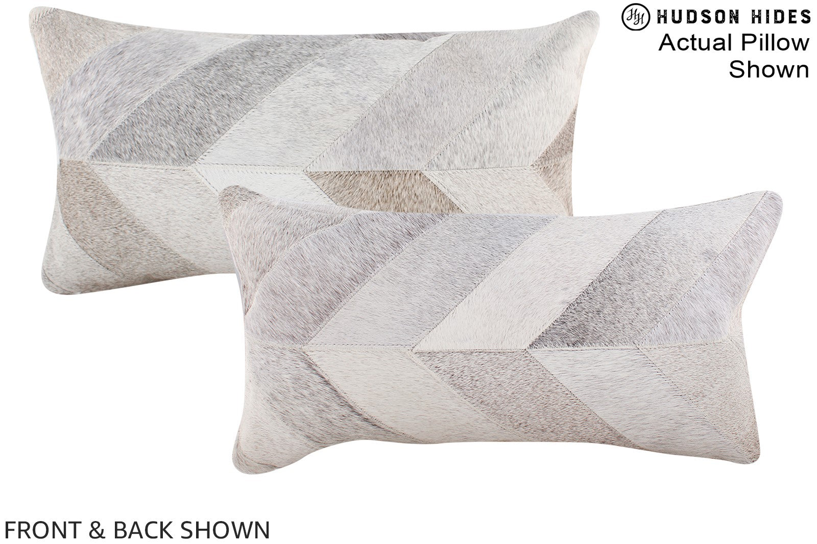 Patchwork Cowhide Pillow #A16320