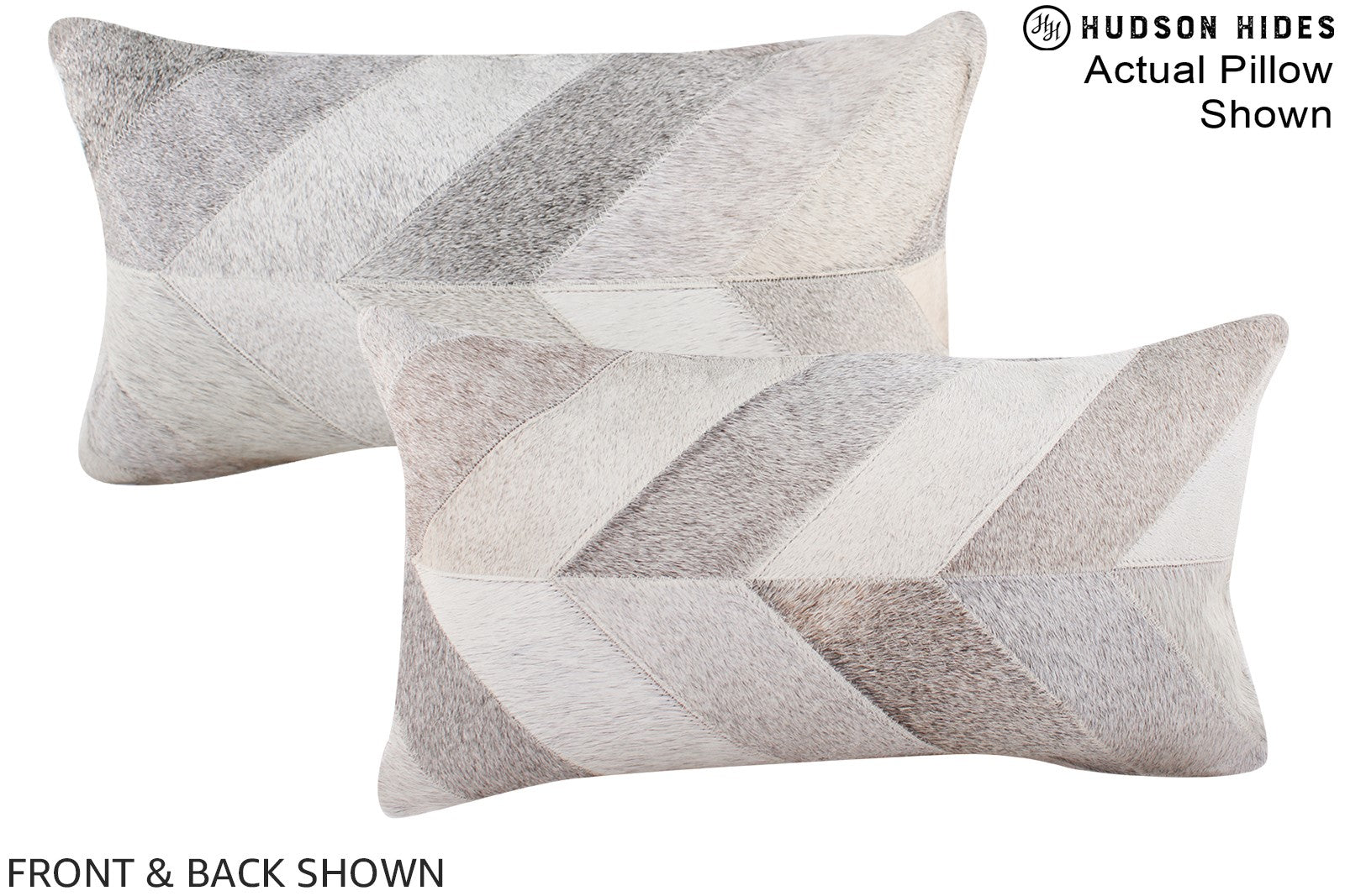 Patchwork Cowhide Pillow #A16322