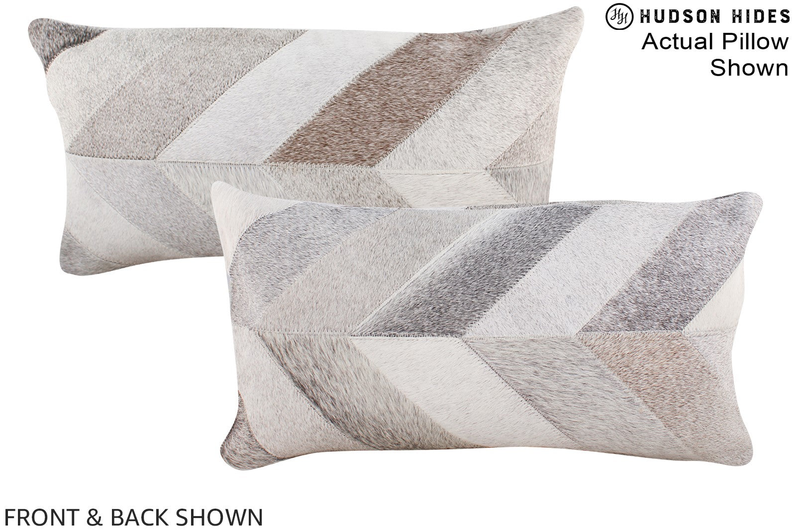 Patchwork Cowhide Pillow #A16336
