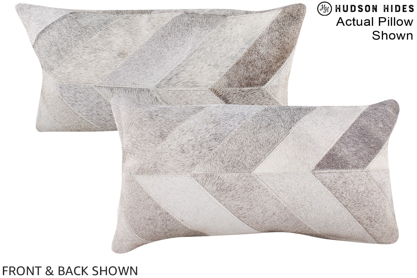 Patchwork Cowhide Pillow #A16339