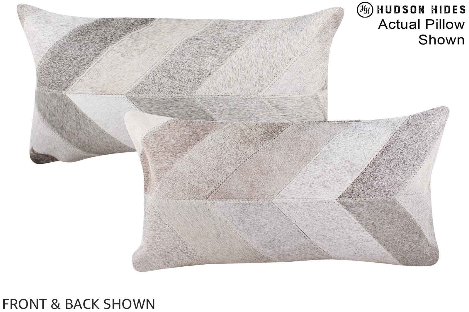 Patchwork Cowhide Pillow #A16351
