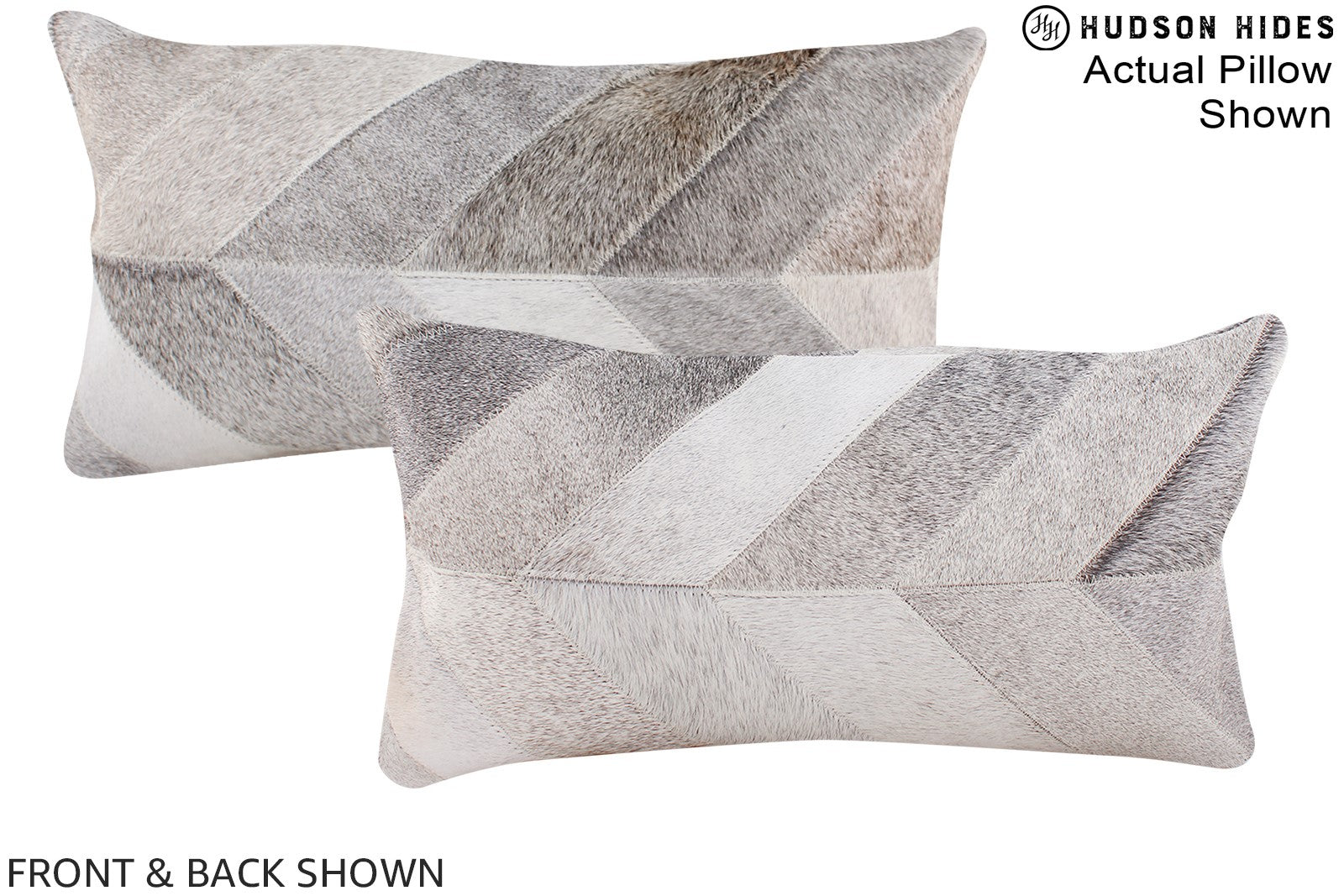 Patchwork Cowhide Pillow #A16355