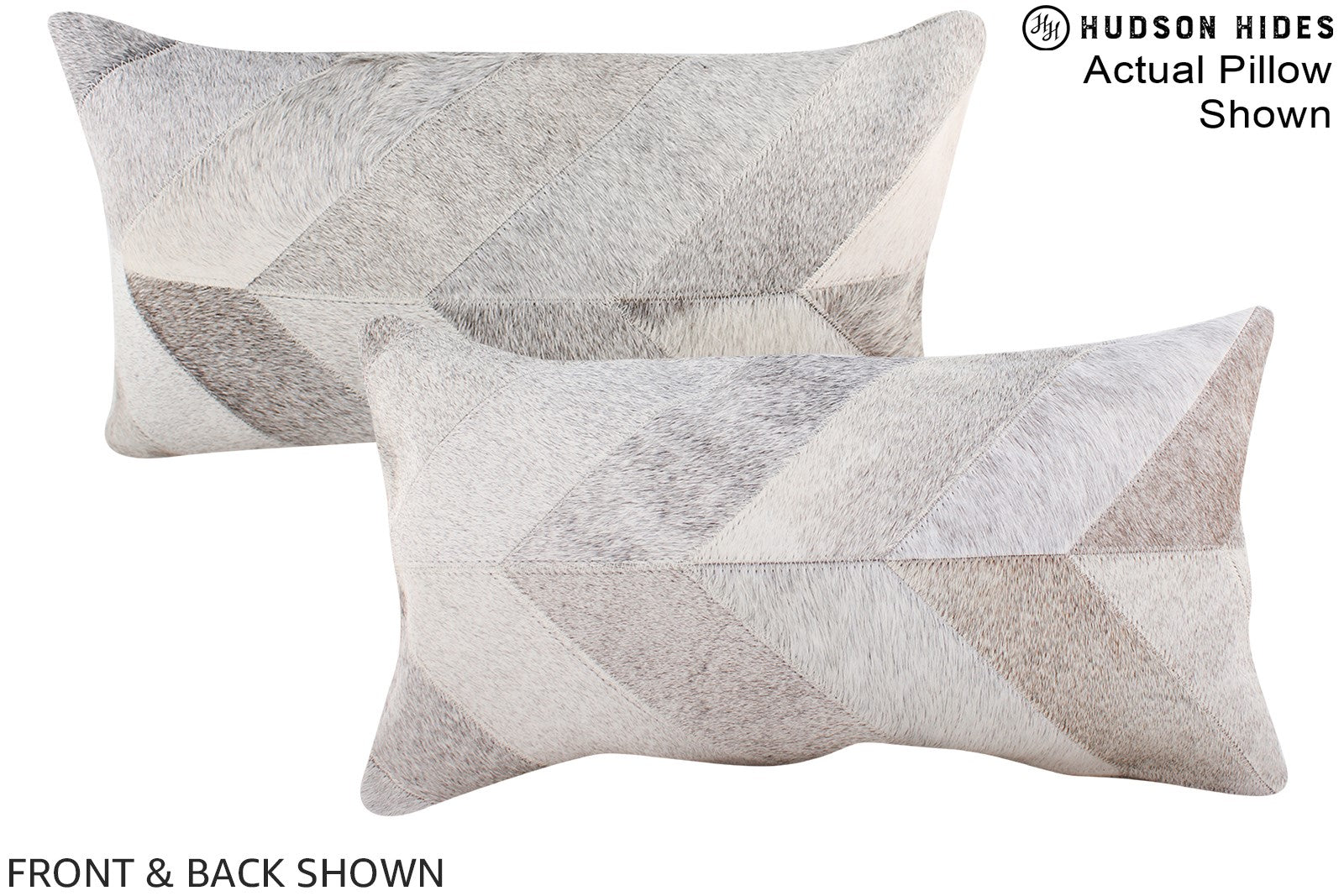 Patchwork Cowhide Pillow #A16376