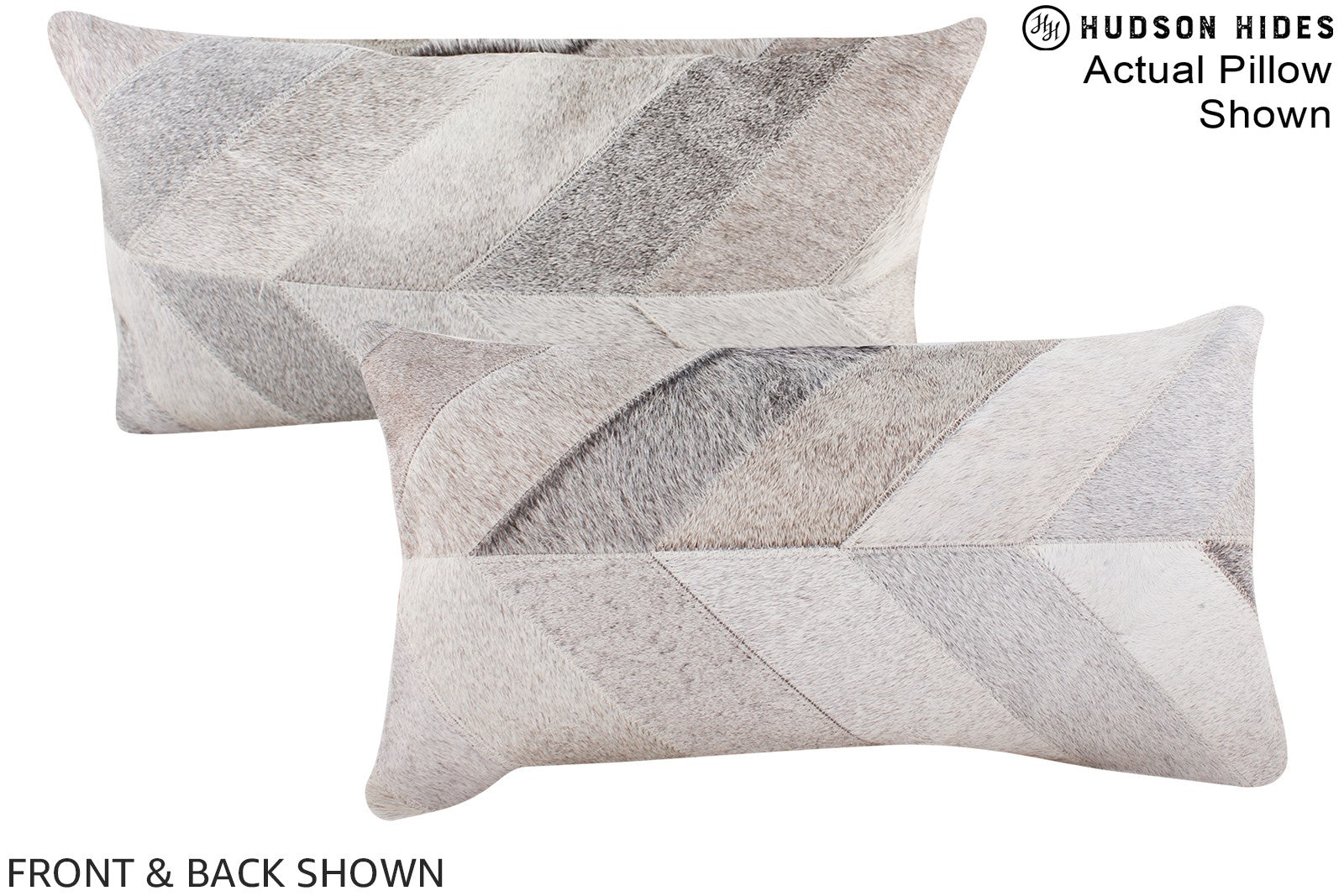 Patchwork Cowhide Pillow #A16380