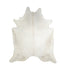 Ivory with Beige XX-Large Brazilian Cowhide Rug 8'2