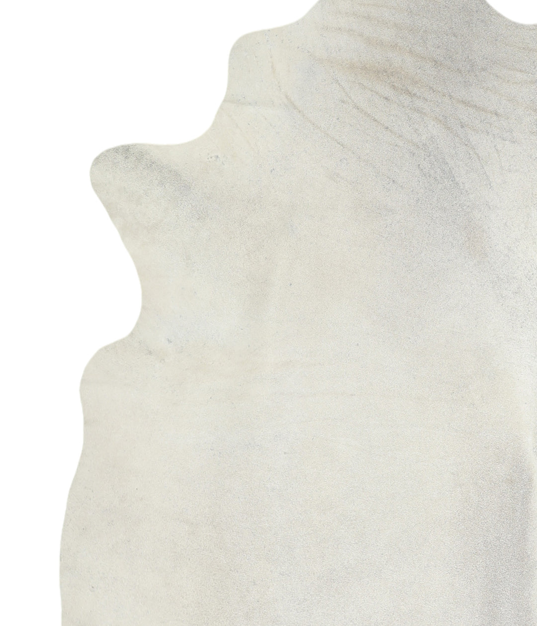 Light Grey XX-Large Brazilian Cowhide Rug 7'8"H x 6'10"W #A16421 by Hu