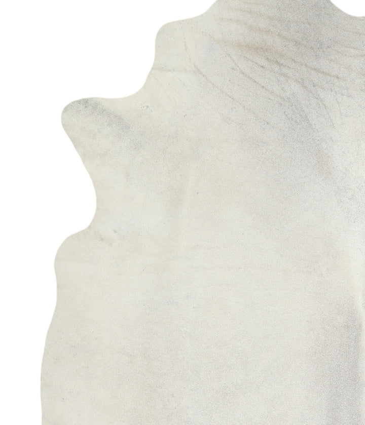 Light Grey XX-Large Brazilian Cowhide Rug 7'8"H x 6'10"W #A16421 by Hudson Hides
