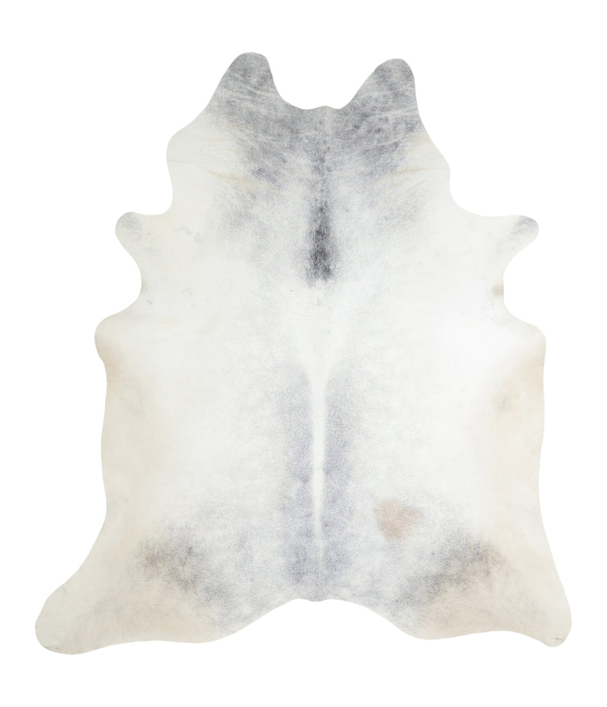 Medium Grey X-Large Brazilian Cowhide Rug 7'4"H x 6'5"W #A16466 by Hudson Hides
