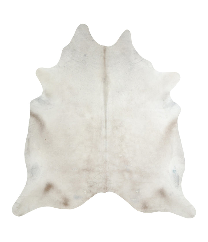 Champagne XX-Large Brazilian Cowhide Rug 7'7"H x 7'0"W #A16489 by Hudson Hides