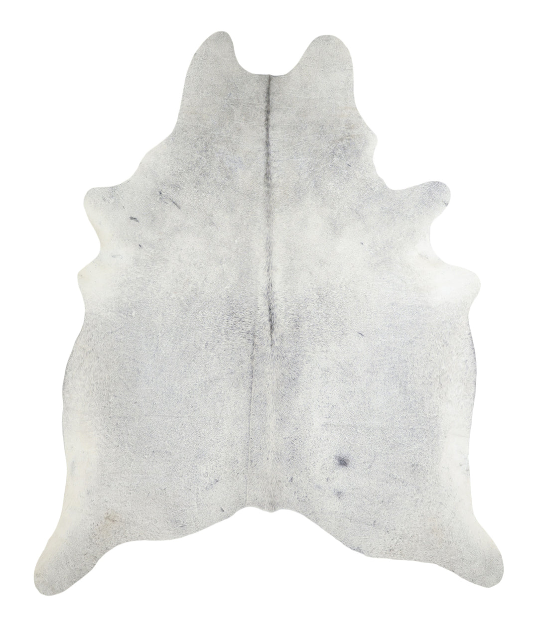 Medium Grey XX-Large Brazilian Cowhide Rug 7'10"H x 6'5"W #A16573 by H